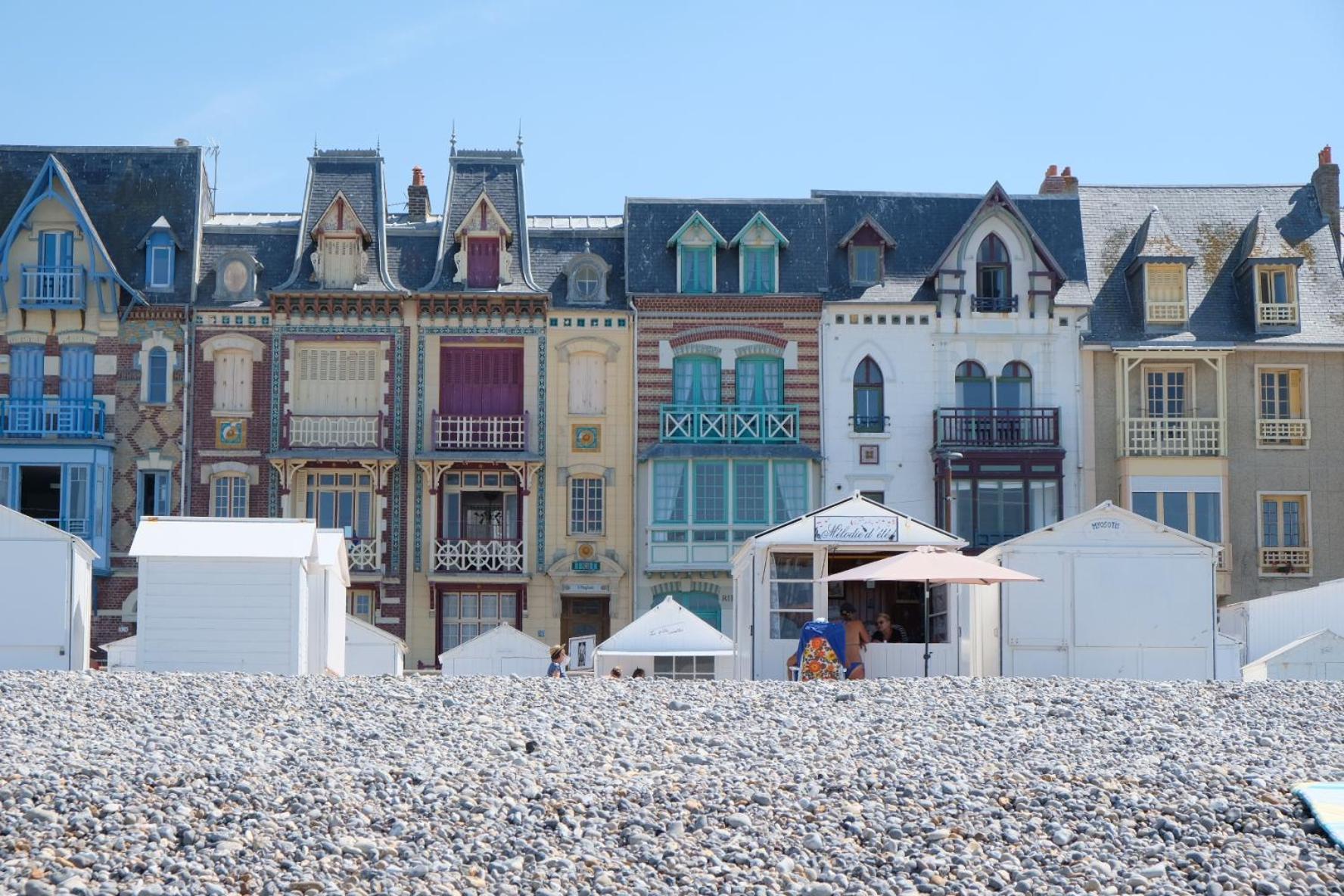 Villa Adele, Sauna Et Balcon Vue Mer - Appt 03 Mers-les-Bains Exterior photo